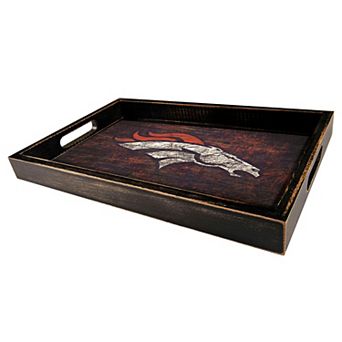 Denver Broncos Distressed Serving Tray