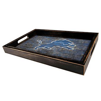 Detroit Lions Distressed Serving Tray