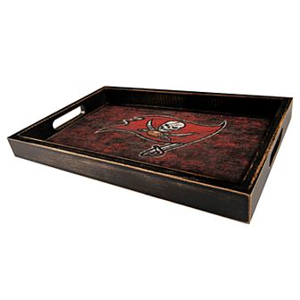 Tampa Bay Buccaneers Distressed Serving Tray