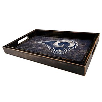 Los Angeles Rams Distressed Serving Tray