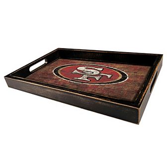 San Francisco 49ers Distressed Serving Tray