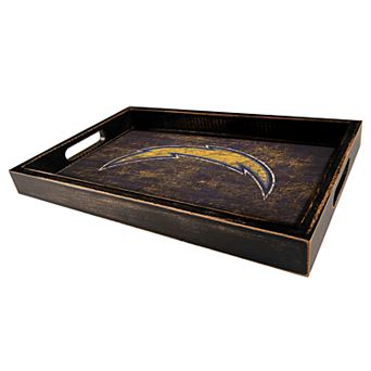 Los Angeles Chargers Distressed Serving Tray