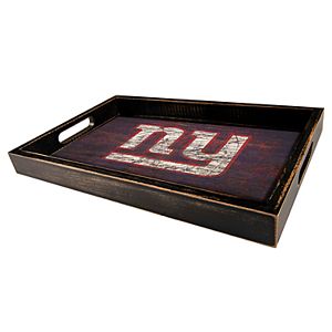 New York Giants Distressed Serving Tray