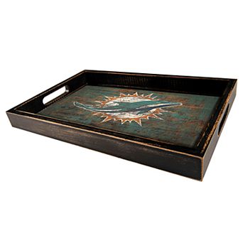Miami Dolphins Distressed Serving Tray