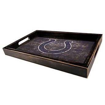 Indianapolis Colts Distressed Serving Tray