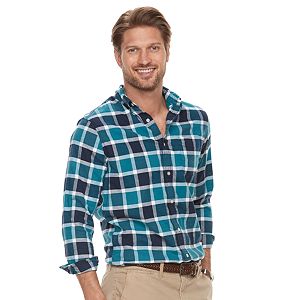 Men's SONOMA Goods for Life™ Flexwear Classic-Fit Oxford Stretch Button-Down Shirt