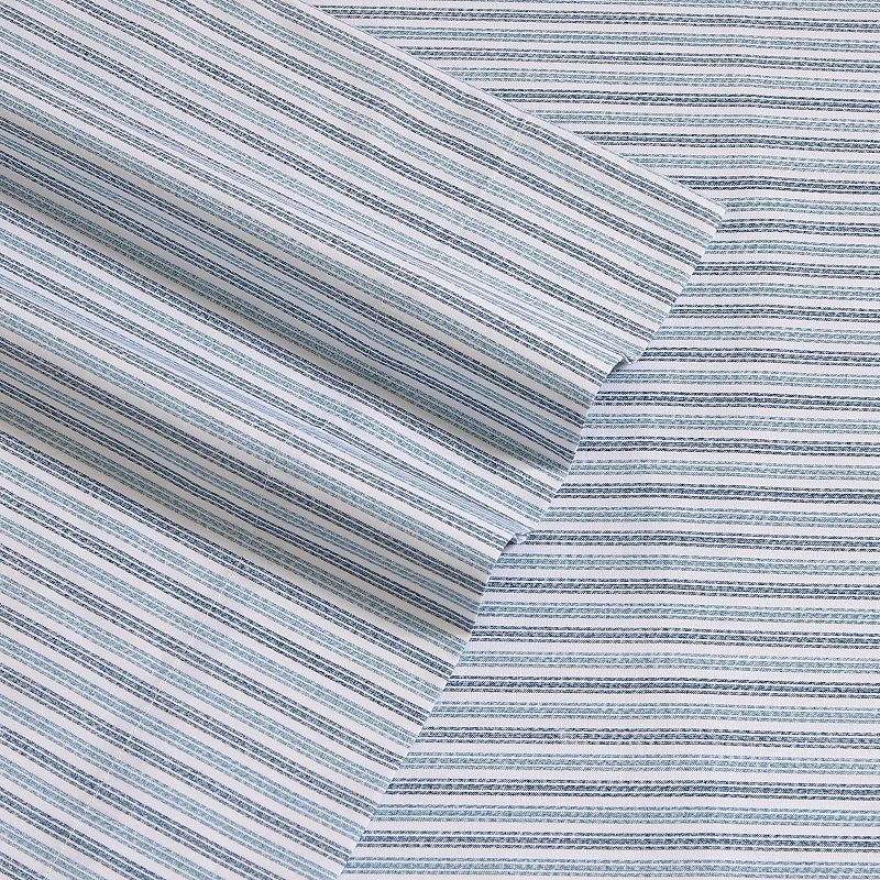 Eddie Bauer Cotton Sheet Set, Blue, TWINXL SET