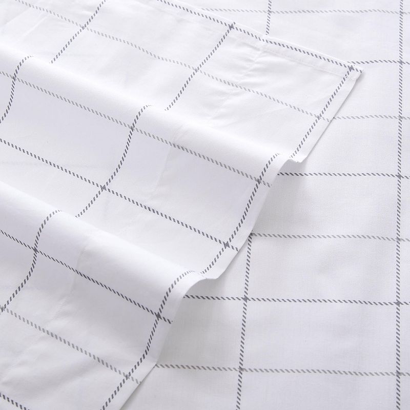 Eddie Bauer Cotton Sheet Set, Grey, King