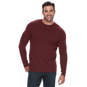Big & Tall Croft & Barrow® True Comfort Stretch Crewneck Sweater