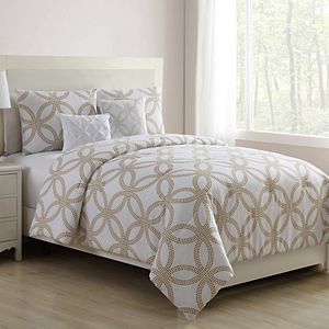 VCNY Metallic Chloe Comforter Set