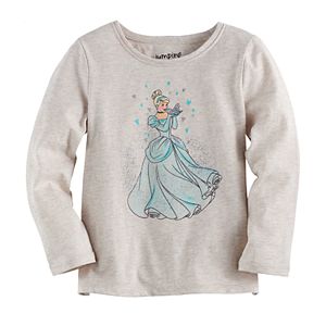 Disney's Cinderella Toddler Girl Glittery Graphic Tee by Jumping Beans®