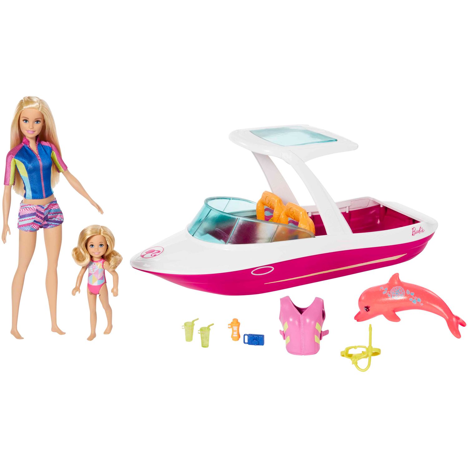 barbie with boat