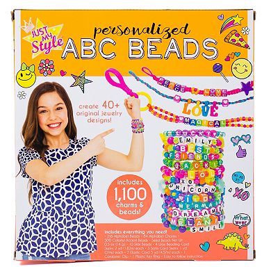 Just My Style Personalized ABC Beads Kit