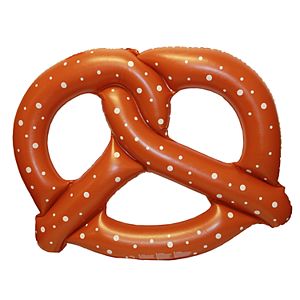 International Leisure Giant Pretzel Inflatable Float
