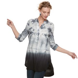 Women's Rock & Republic® Tie-Dye High-Low Tunic