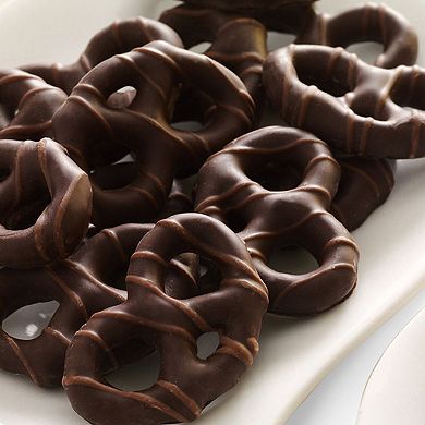 Godiva Dark Chocolate-Covered Pretzels Tin
