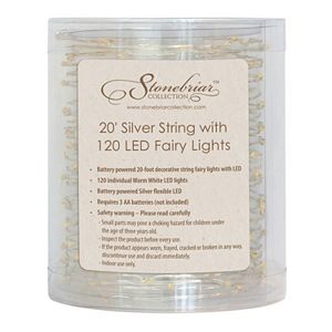 Stonebriar Collection 20-ft. LED String Lights!