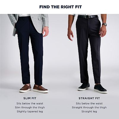slim fit dress pants men's h&m Men's Comfortable Stretch Straight Suit Pants Slim Fit Skinny Dress Pants  Texture Weave Classic Dress Pant (Black,28) at Amazon Men's Clothing store