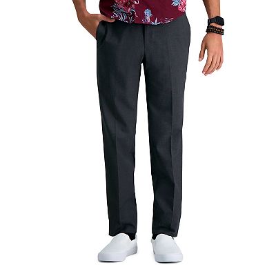 green emerald velvet dress Haggar Men's Slim Fit Flat Front Subtle Pattern Flex Waistband Dress Pant  Charcoal at Amazon Men's Clothing store main image 0