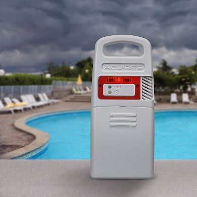 AcuRite Color Weather Station with Rain Gauge & Lightning Detector