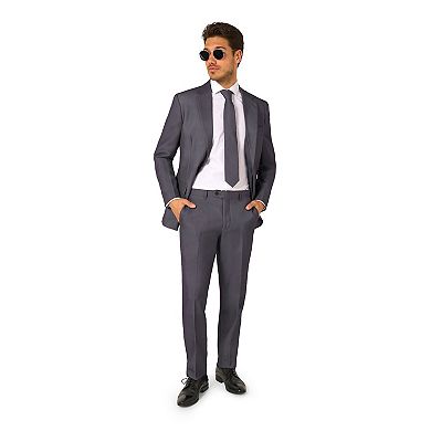 Men's OppoSuits Slim-Fit Solid Suit & Tie Set