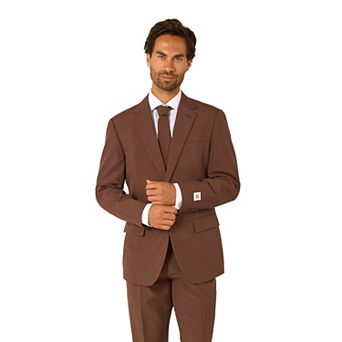 Men's OppoSuits Slim-Fit Solid Suit & Tie Set