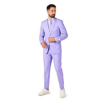 Men's OppoSuits Slim-Fit Solid Suit & Tie Set