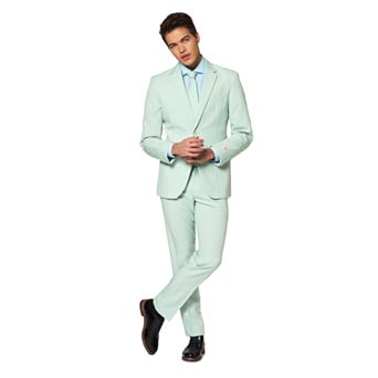 Men's OppoSuits Slim-Fit Solid Suit & Tie Set