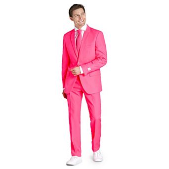 Men's OppoSuits Slim-Fit Solid Suit & Tie Set