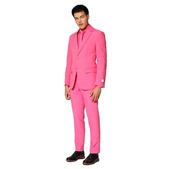 Men's OppoSuits Slim-Fit Solid Suit & Tie Set
