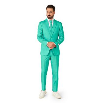 Men's OppoSuits Slim-Fit Solid Suit & Tie Set