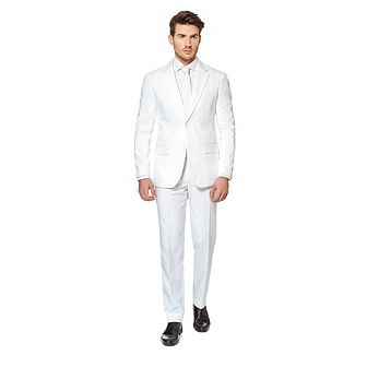Men's OppoSuits Slim-Fit Solid Suit & Tie Set