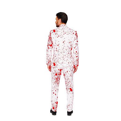 Men's OppoSuits Zombiac Modern-Fit Halloween Costume Zombie Novelty Suit & Tie Set
