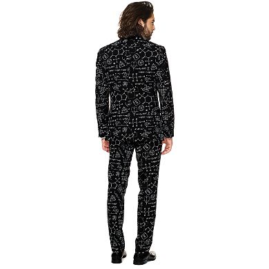 Men's OppoSuits Slim-Fit Novelty Pattern Suit & Tie Set