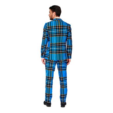 Men's OppoSuits Slim-Fit Novelty Pattern Suit & Tie Set