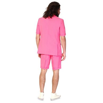 Men's OppoSuits Slim-Fit Novelty Short Sleeve Suit & Tie Set