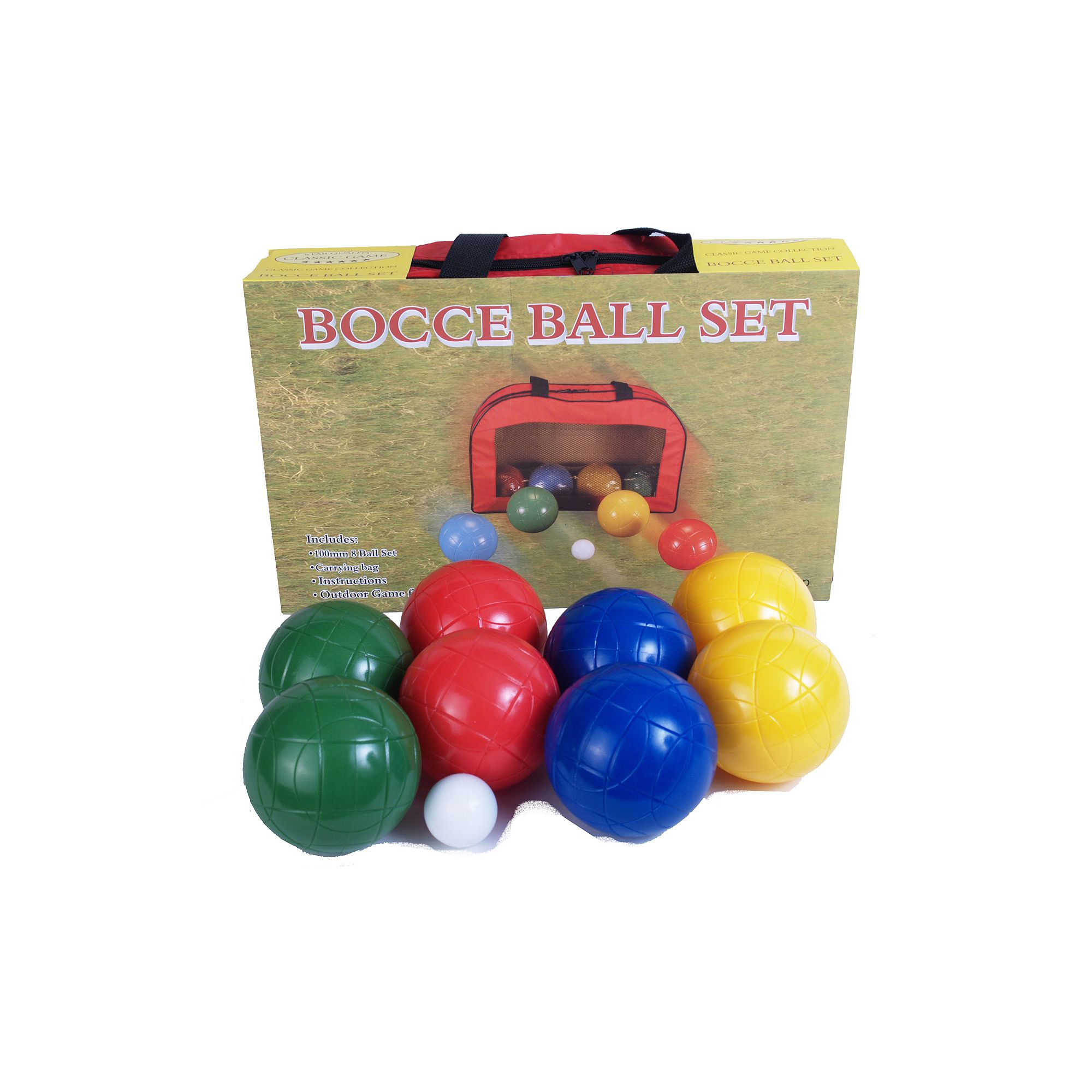 Bocce Ball Set by John N. Hansen Co., Multicolor