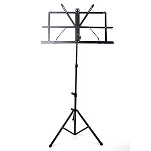 Reprize Accessories Compact Folding Music Stand with Carrying Case