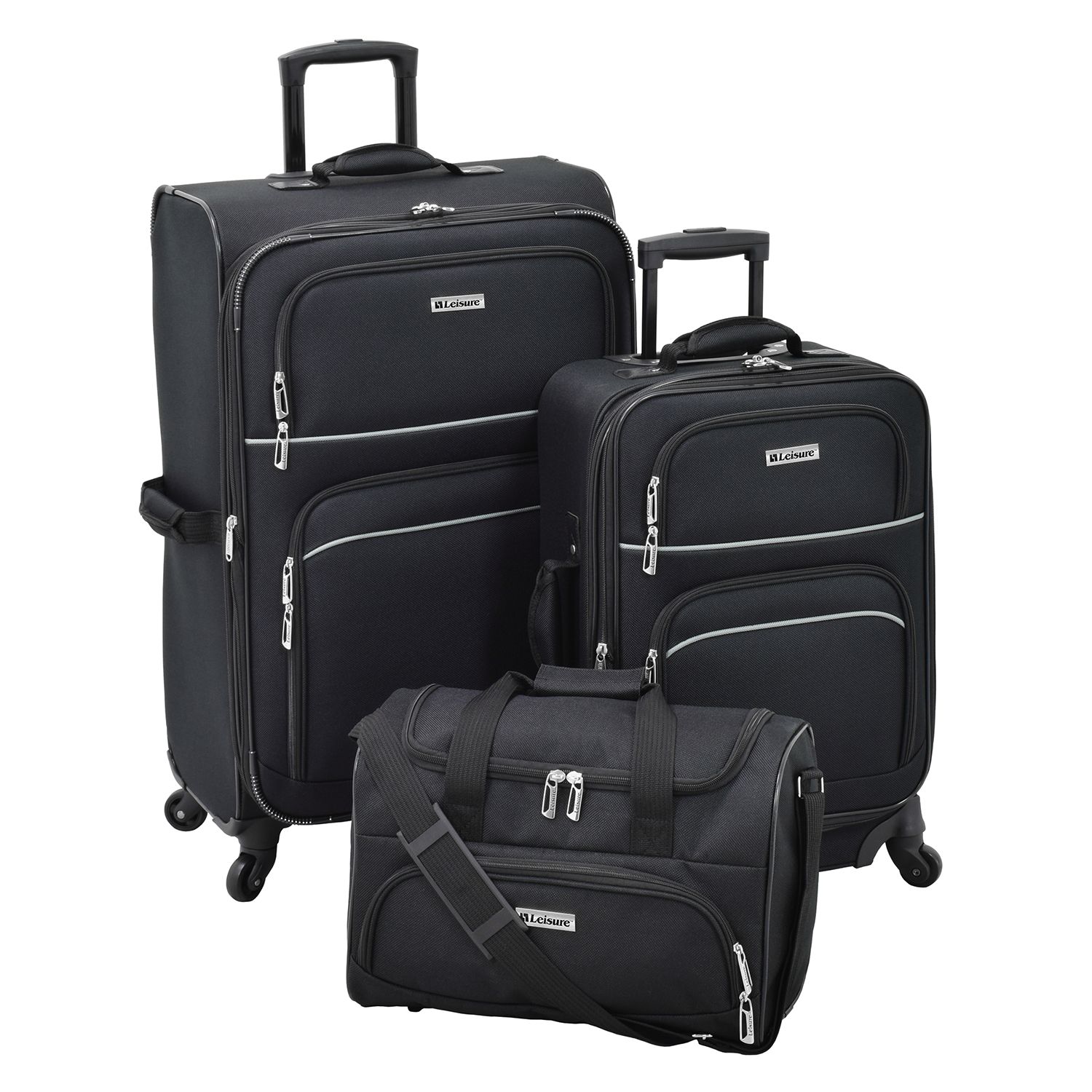 3 piece luggage set kohls