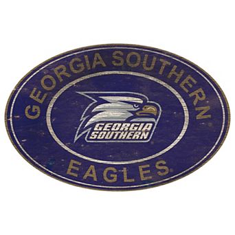 Georgia Southern Eagles Heritage Oval Wall Sign