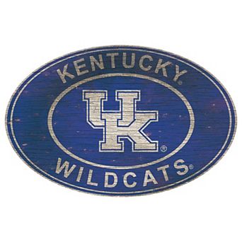 Kentucky Wildcats Heritage Oval Wall Sign