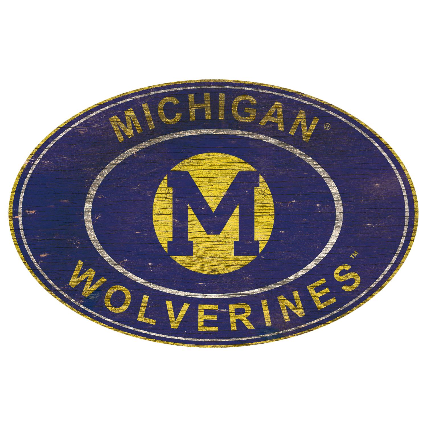 Michigan Wolverines Team Logo 12oz. Slim Can Holder