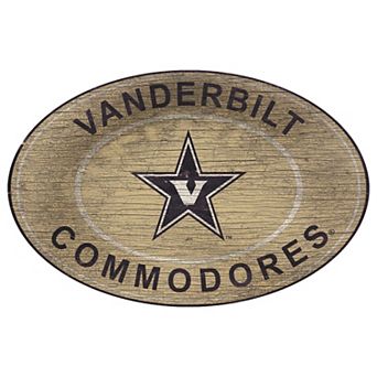 Vanderbilt Commodores Heritage Oval Wall Sign