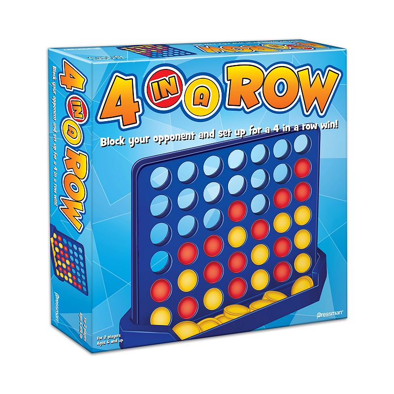 4 in a Row Game by Pressman Toy, Multicolor