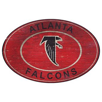 Atlanta Falcons Heritage Oval Wall Sign
