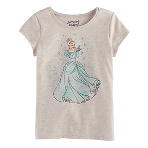Disney's Cinderella Girls 4-10 Embellished Tee by Jumping Beans®