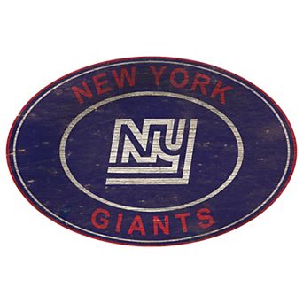 New York Giants Heritage Oval Wall Sign
