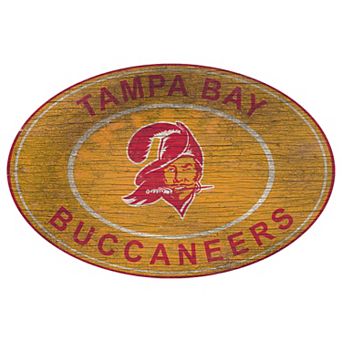 Tampa Bay Buccaneers Heritage Oval Wall Sign