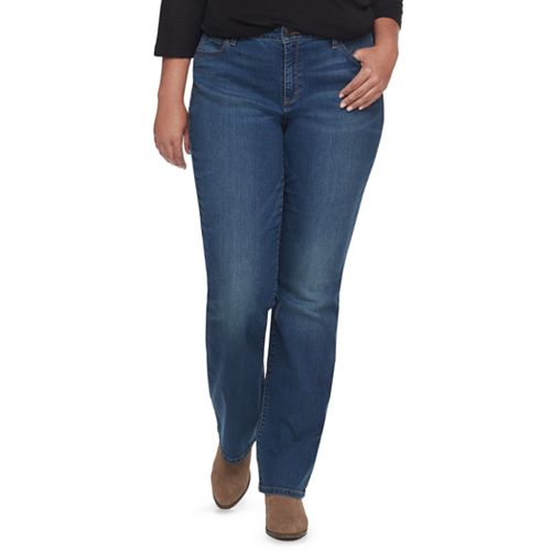 Plus Size SONOMA Goods for Life™ Curvy Fit Bootcut Jeans