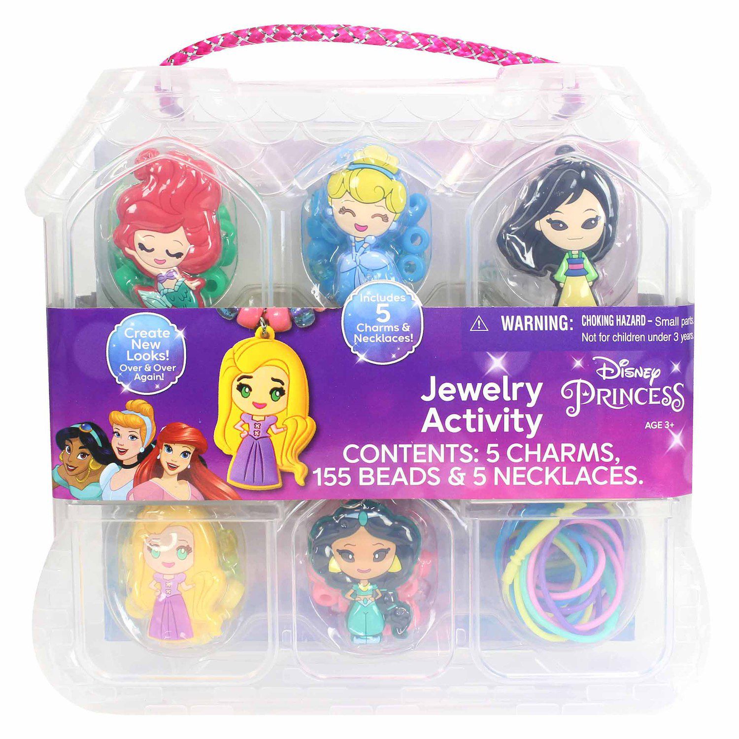 disney princess necklace activity set necklace set